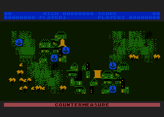 Countermeasure title screen for Atari 5200